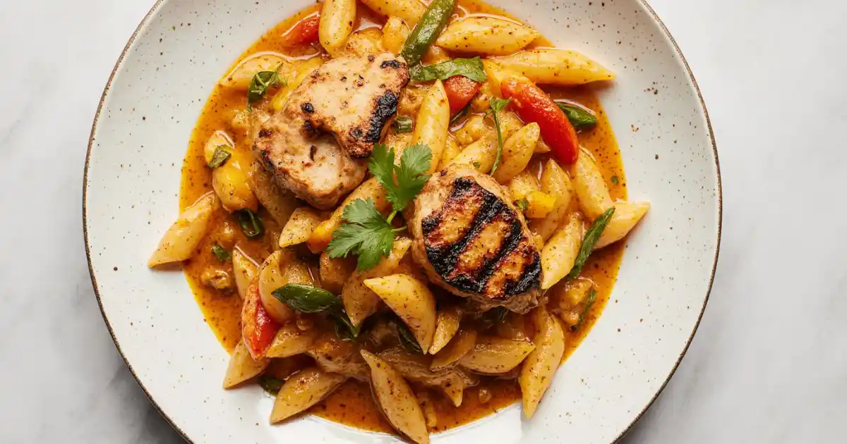 Chicken rasta pasta
