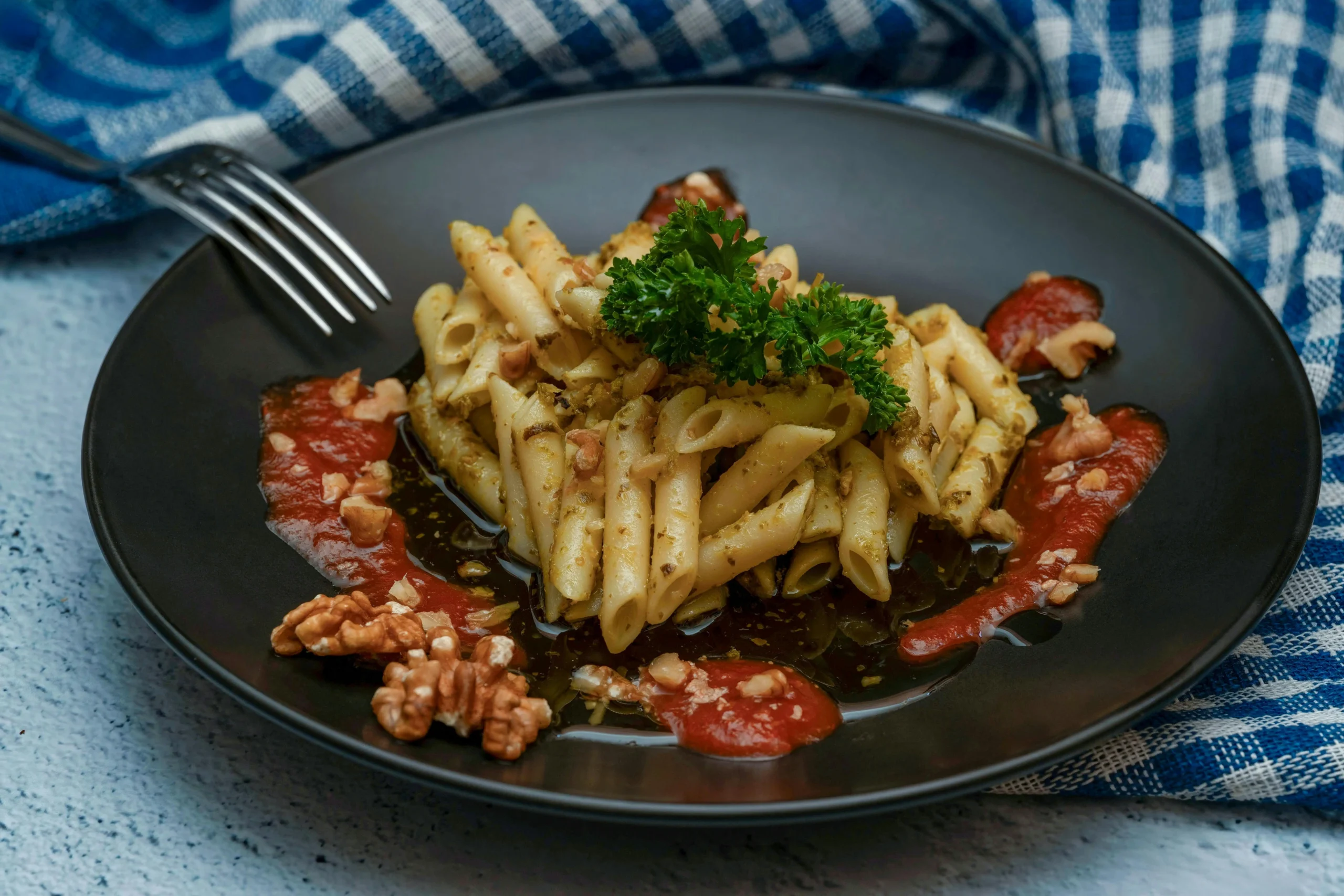 pesto chicken pasta