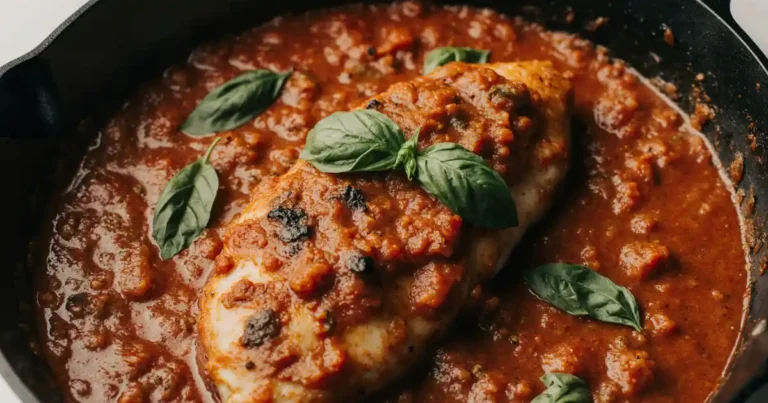 chicken marinara